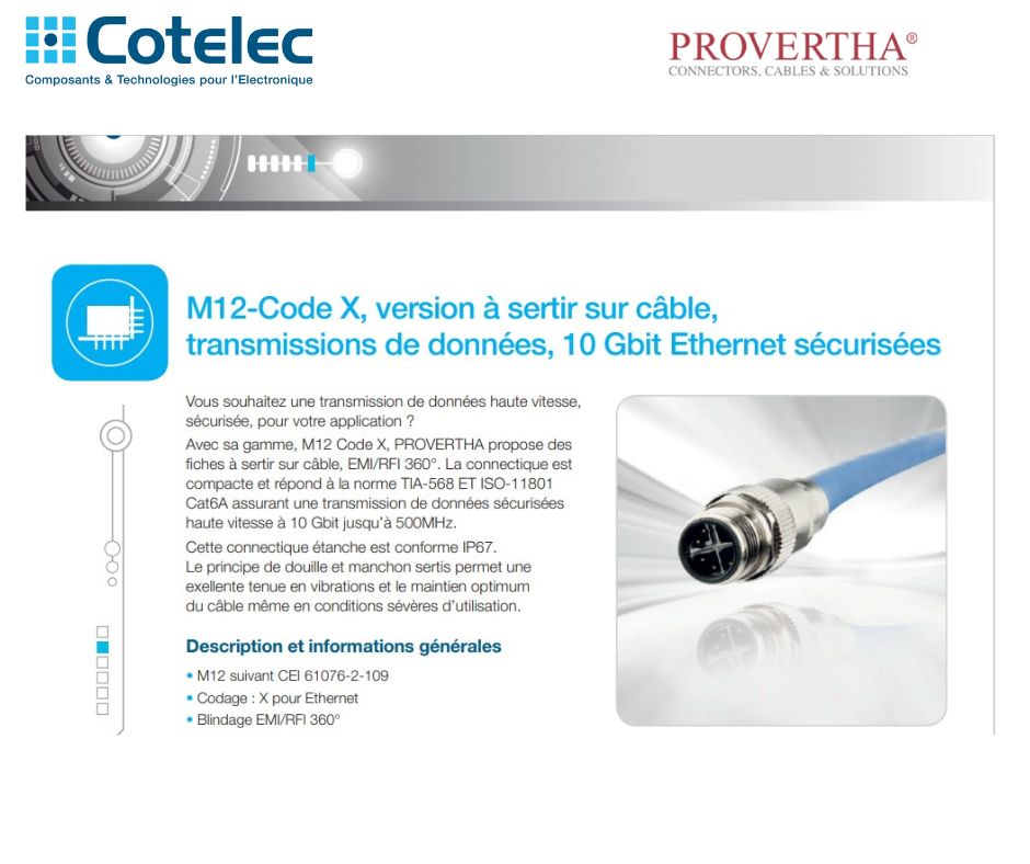 Provertha M12-Code X